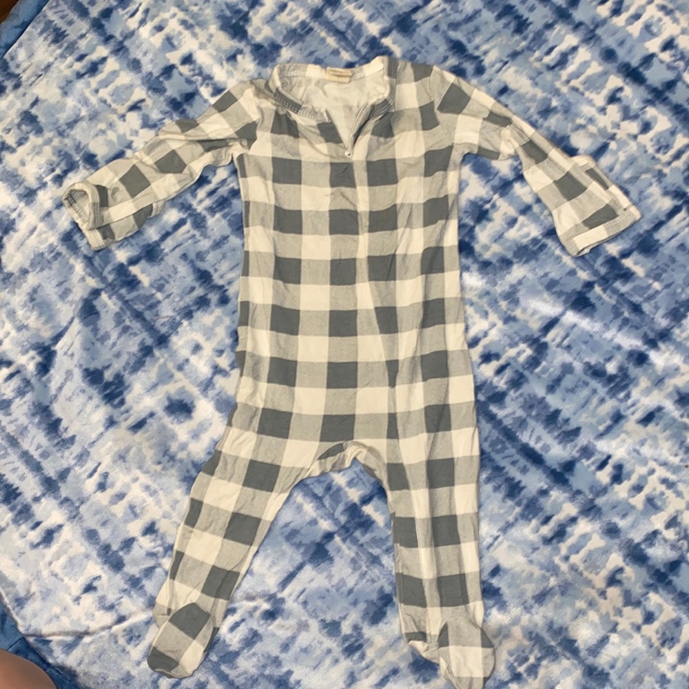 Kate Quinn Baby Kids Footie Long Sleeve Zipper